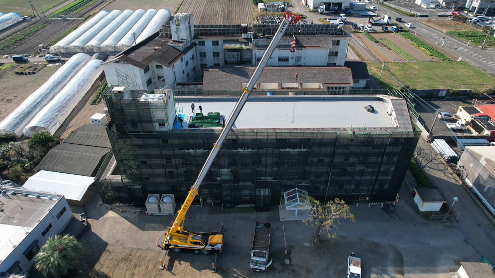 黒原工業 仮設足場 施工事例