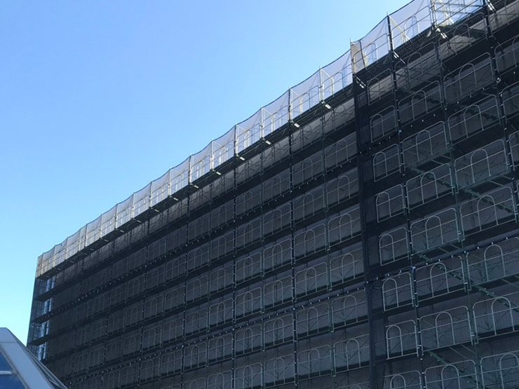 黒原工業 仮設足場 施工事例